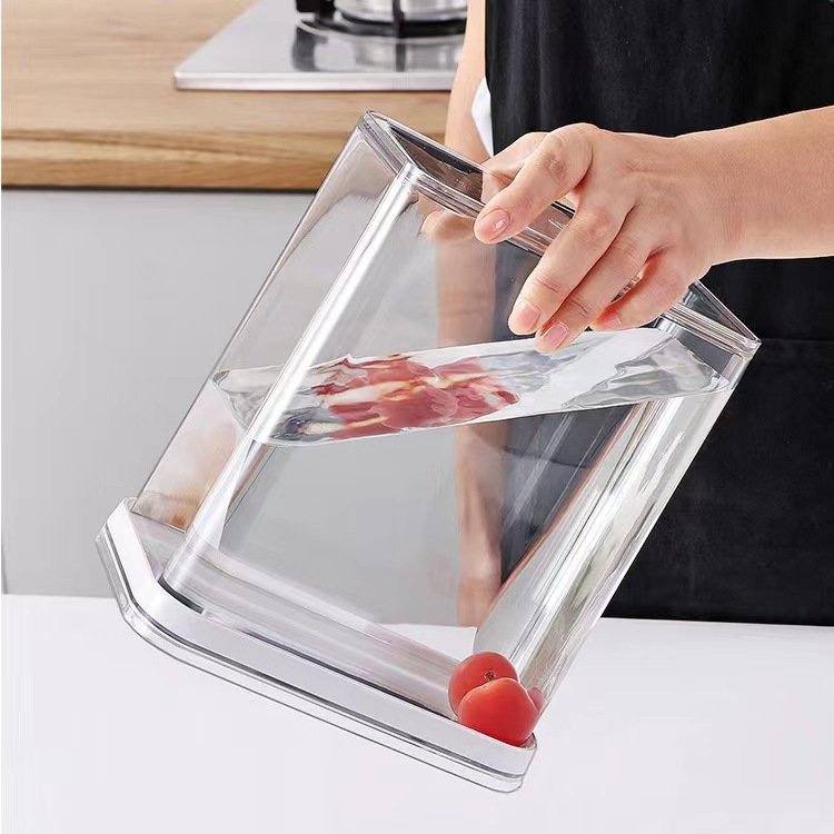 Ecobox New Arrival recycled Plastic Food Grade Airtight Candy Container Storage Boxes & Bins