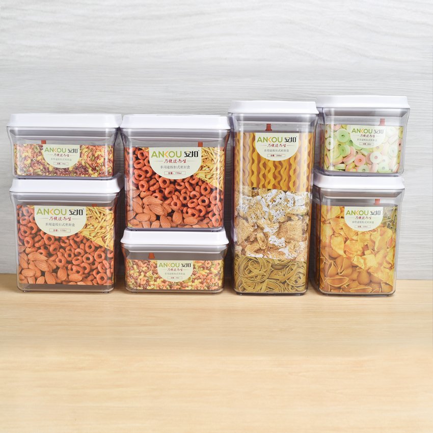 Household Covered Sealed AS Plastic Container Food Storage Tank Grain Storage Tank Food Grade Food Container