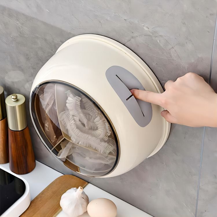 Eco-Friendly 3 In 1 Household Grocery Rack Hanging Organizer Bag Wall-Mounted Storage Box