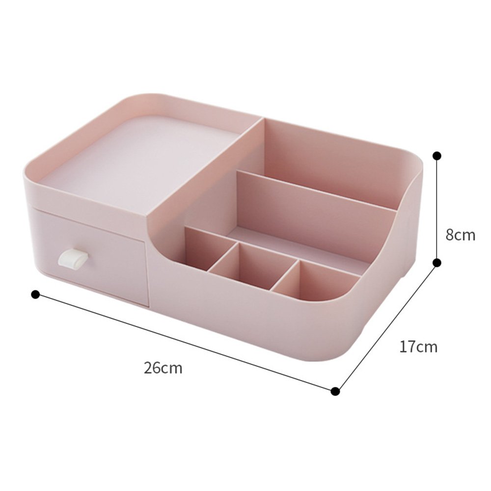 Desk Cosmetic Storage Bin Makeup Pp Organizer Box Makeup Storage Box With Drawer