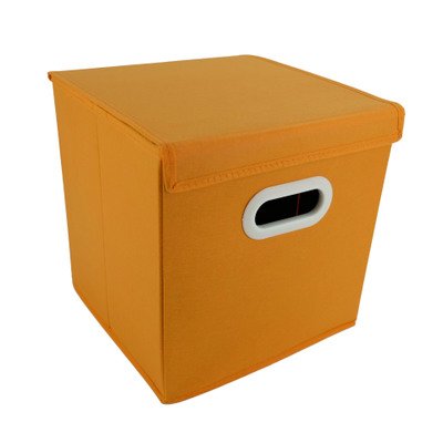 Charmcci 400822 Non-woven folding clothing with a cover sundry multi-functional home toy storage box