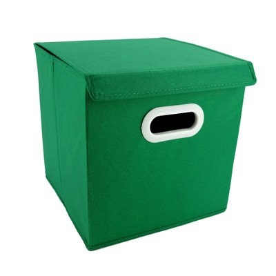 Charmcci 400822 Non-woven folding clothing with a cover sundry multi-functional home toy storage box