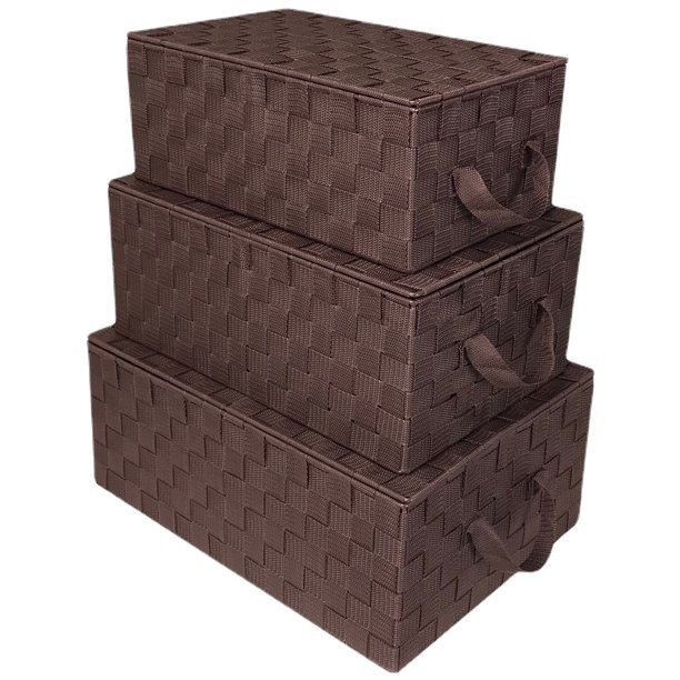Living room storage containers organizing baskets with handle kids toy storage bins organizer basket
