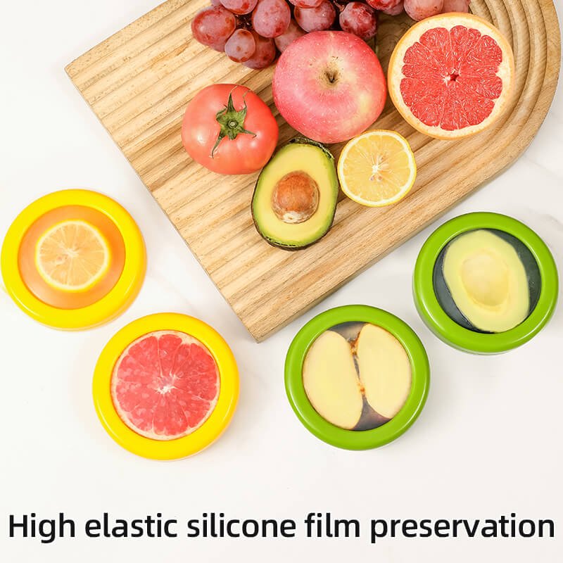 New design Transparent Film Fruit Sealed Crisper Box Refrigerator Fruit and Vegetable Crisper
