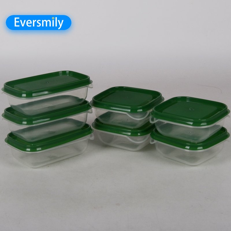 Food-Grade Airtight Microwave 17pcs Plastic Food Storage Container with lid freezer organizer Kitchen Accessories