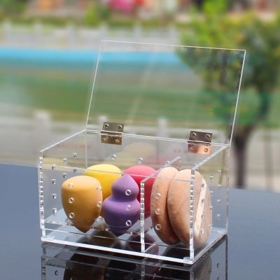 Wholesale Storage Acrylic Cosmetic Storage Box Make Up Brush Holder Acrylic Organizer Box