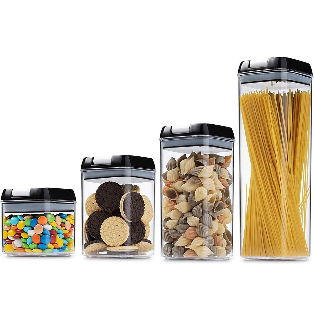 2022 Hot sale plastic dry multigrain grain sealed jar kitchen storage container food storage boxes set