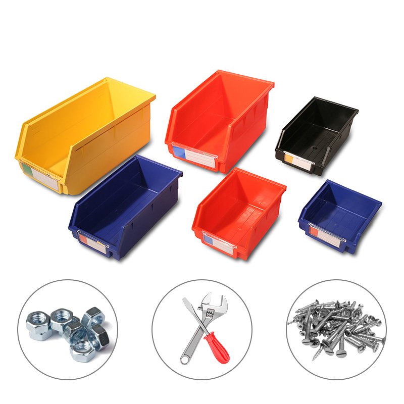 Hardware Storage Box Shelf Bin Part Storage Bin Pickable Stackable Hanging Warehouse Tool Box