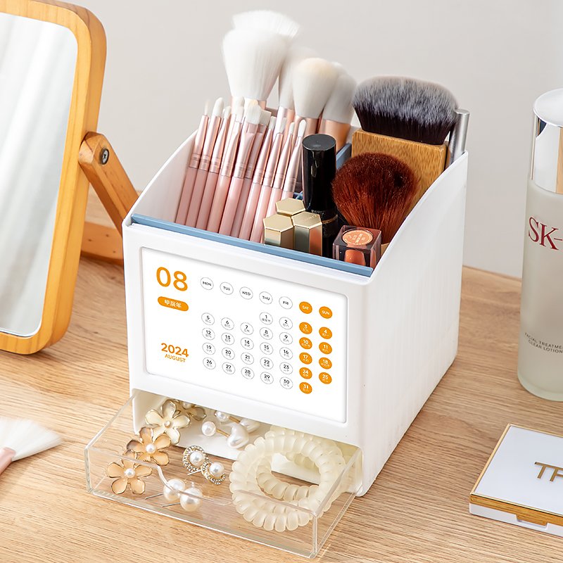 Wholesale Creative Desktop Drawer Storage Box Household Office Multi-purpose Stationery Cosmetics Sorting Box