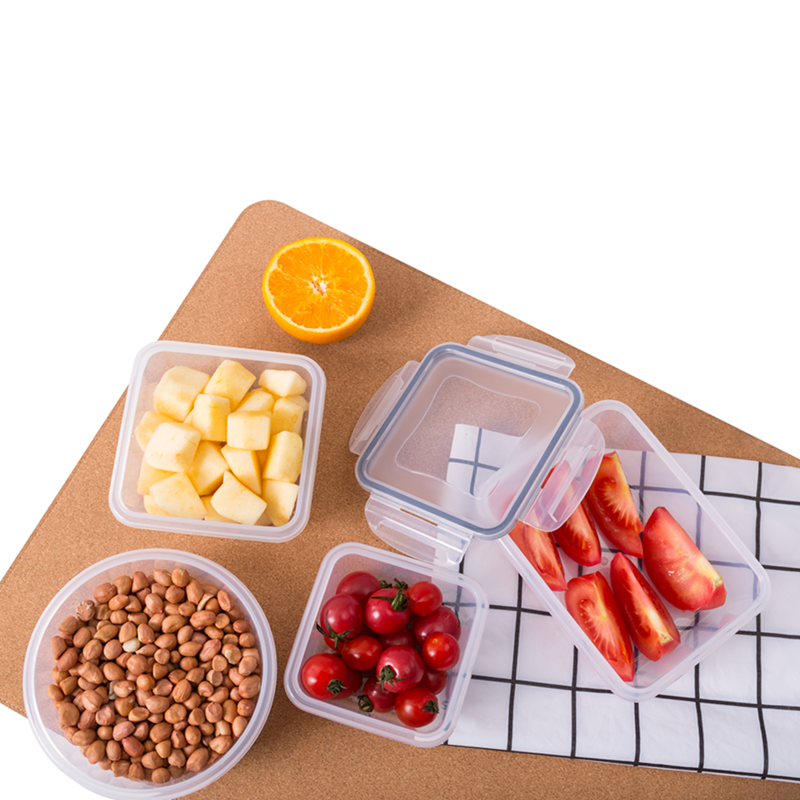 12 Sets microwaveable crisper airtight meal prep bento salad box plastic food storage container