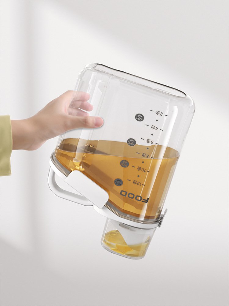 grain storage tank Portable Measuring Cup Food Storage Jar Insect-proof rice bucket transparent miscellaneous grain tank