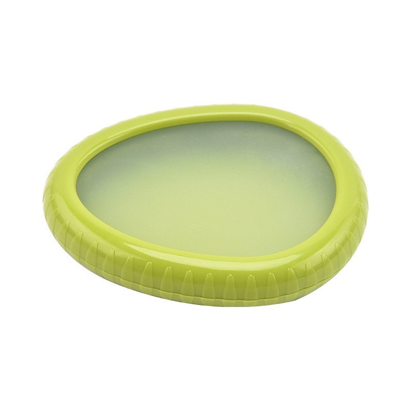 Fruit Containers for Fridge Keep Fresh 4 Reusable Soft silicone Food Storage Containers with Unique Film Retractable Design