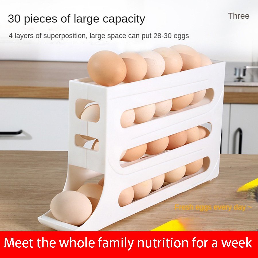 New hot selling models 4layer egg Storage box refrigerator egg Storage Storage egg refrigerated