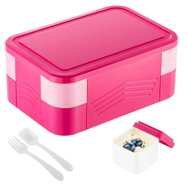 Wholesale Children's Student Lunch Box Customized Office Worker Microwave Heating Sealed Food Storage Containers