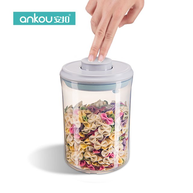 Hot Sales storage jars Refrigerator Multigrain Food Canisters Pop Up Airtight food storage & container For Kitchen Storage