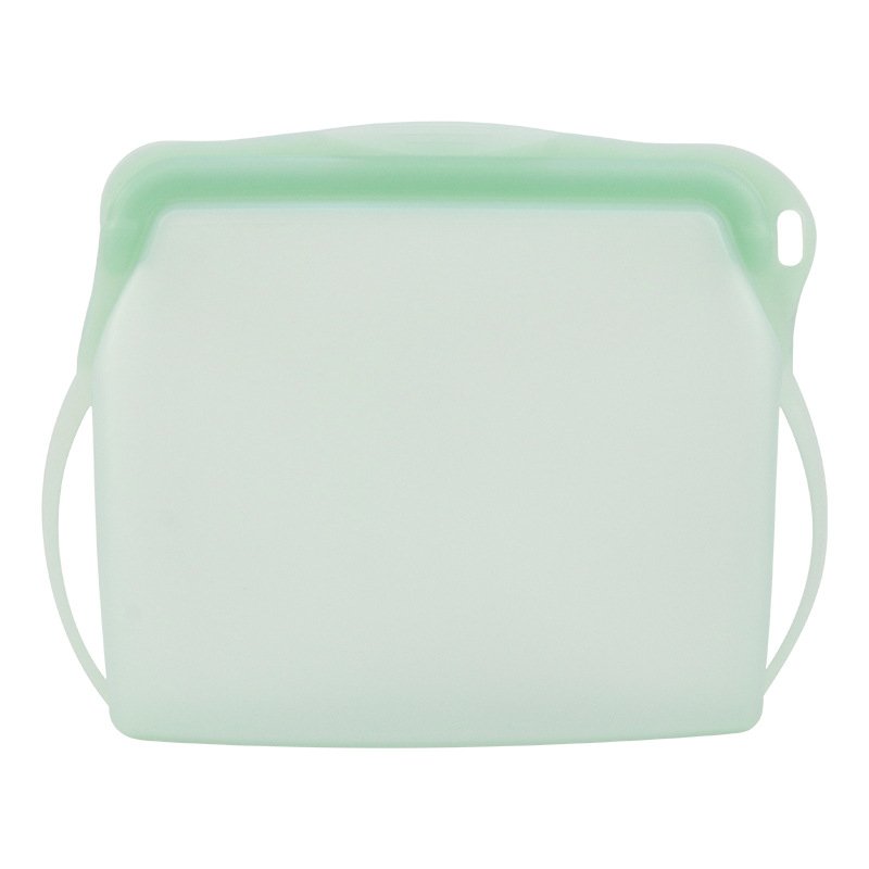 2023 eco-friendly freezer bags reusable silicone food storage bag silicone bag for fruit vegetables liquid