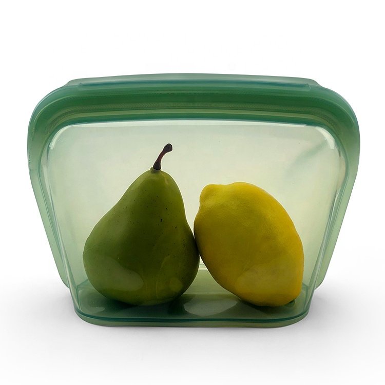 1300ML Best Seller Standing Silicone Bag, Space Saving Food Storage Container Cereal Storage, Water-proof Bag