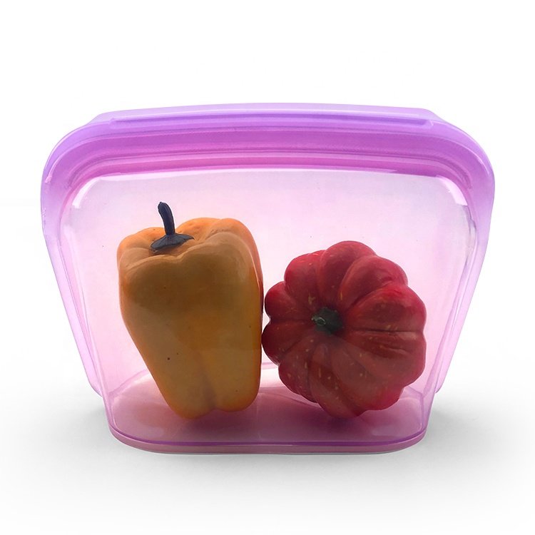1300ML Best Seller Standing Silicone Bag, Space Saving Food Storage Container Cereal Storage, Water-proof Bag