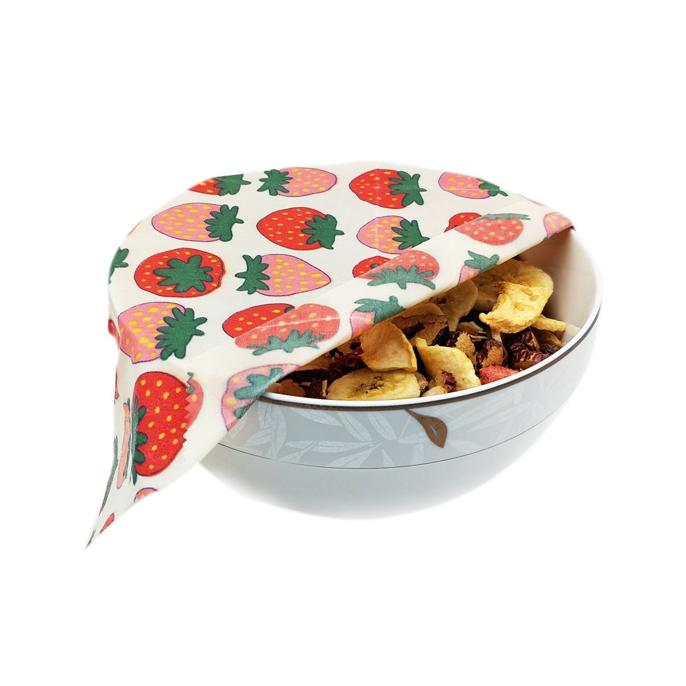 $1 FOR 3PCS!!! Eco friendly reusable organic sustainable plastic free food storage wrapper beeswax food wraps