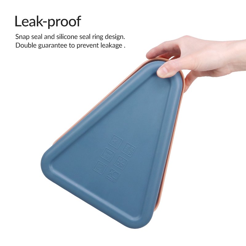Custom Size Durable Reusable Microwavable Oven Safe Food Grade Silicone Food Storage Container Pizza Dough Proof Boxes With Lid