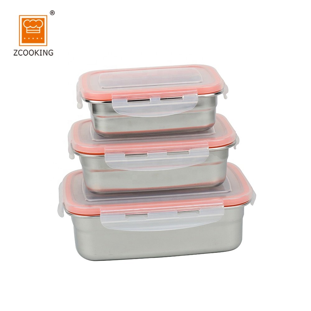 Best selling Lunch Box Stainless Steel Food Storage Container 550ml