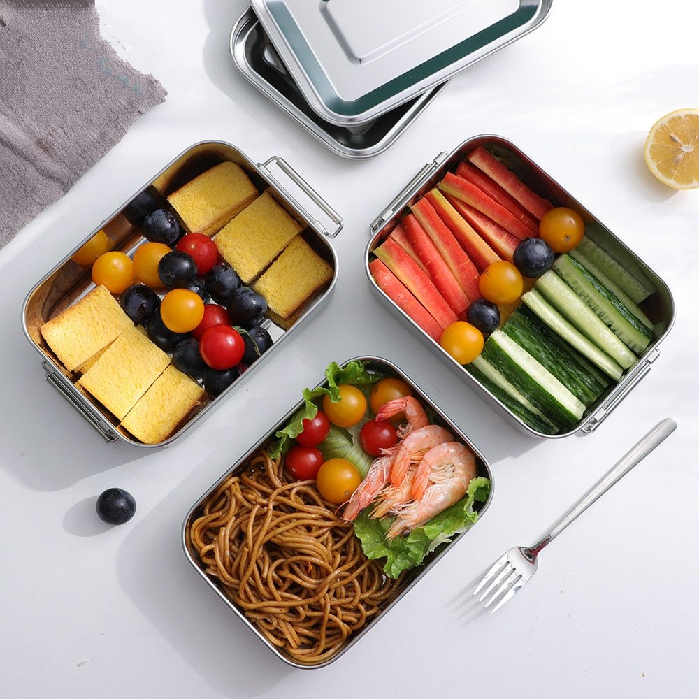 Best Selling Lunch Box Stainless Steel Food Storage Container Korean Bento Box