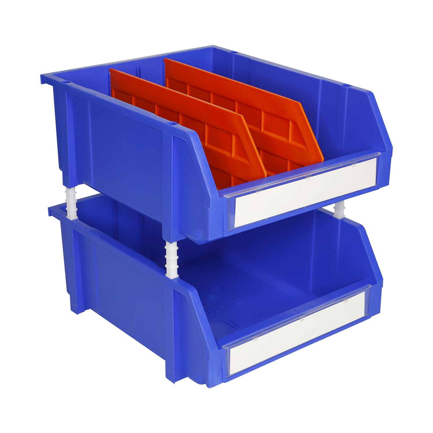 Storage Bin Stackable Tool Box Garage Warehouse Tools Organiser