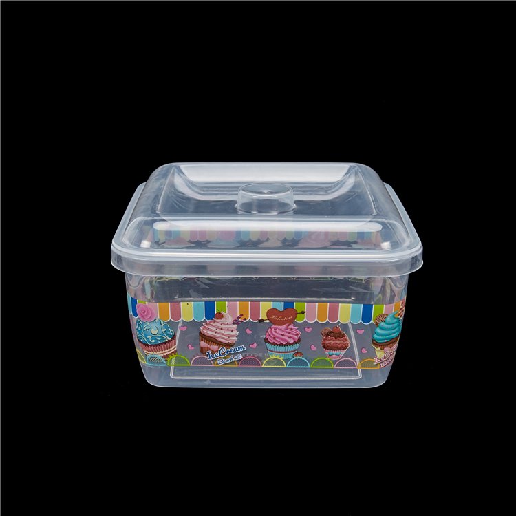 Microwavable Plastic Food Storage Boxes Sets With Airtight Locked Lids Set of 3pcs Crisper