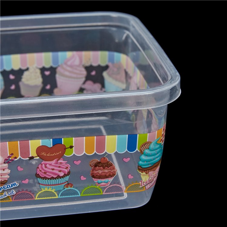 Microwavable Plastic Food Storage Boxes Sets With Airtight Locked Lids Set of 3pcs Crisper