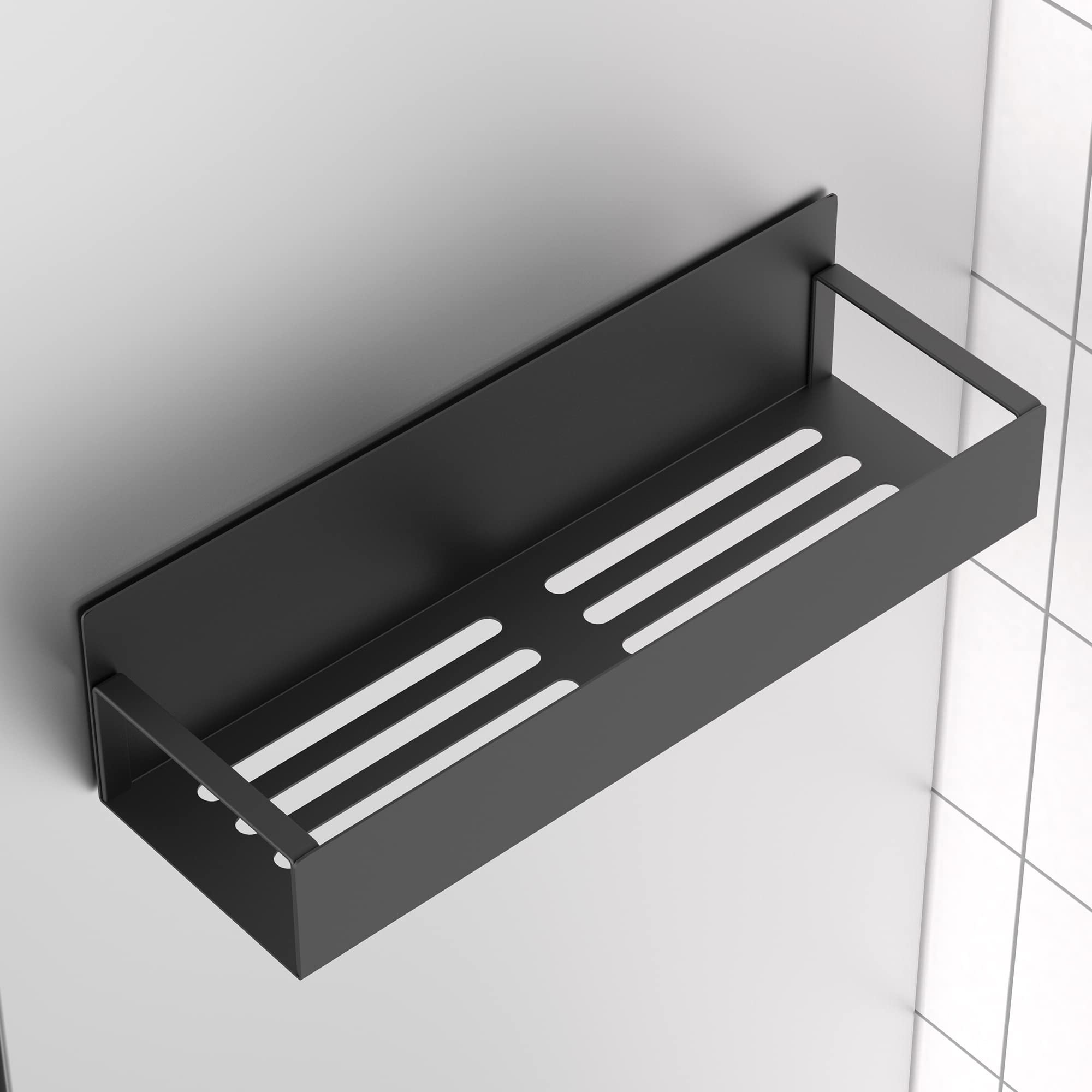 4-piece magnetic spice storage rack suitable for refrigerators and ovens black refrigerator storage box and storage