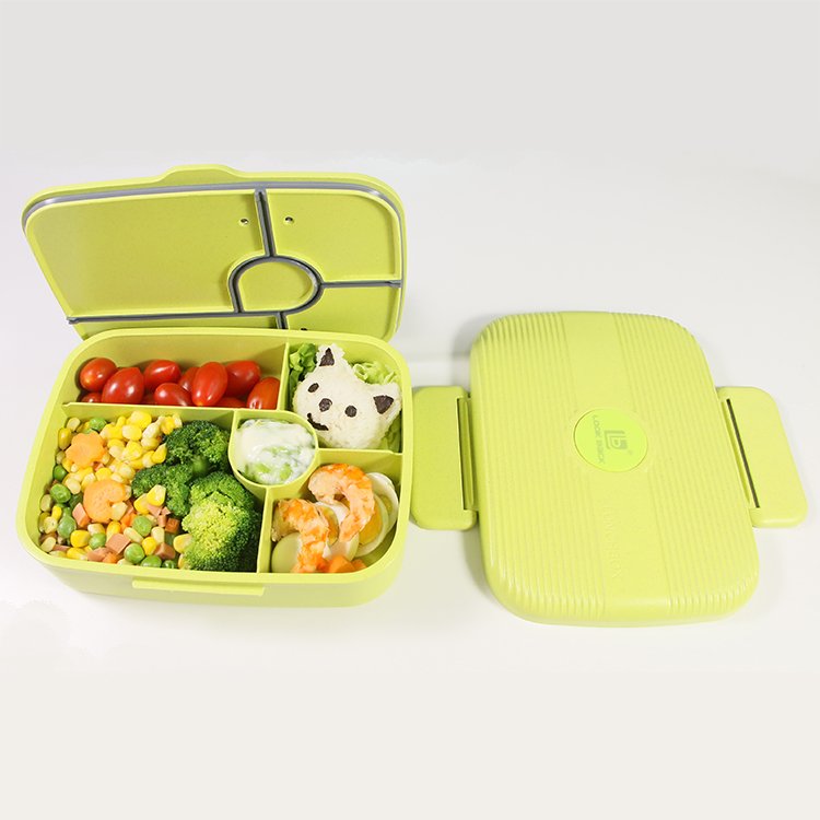 Top 10 Kids Lunch Boxes Microwave Safe 5 Compartment Airtight Bento Container Optimal Quality PP Material Simple Modern Style