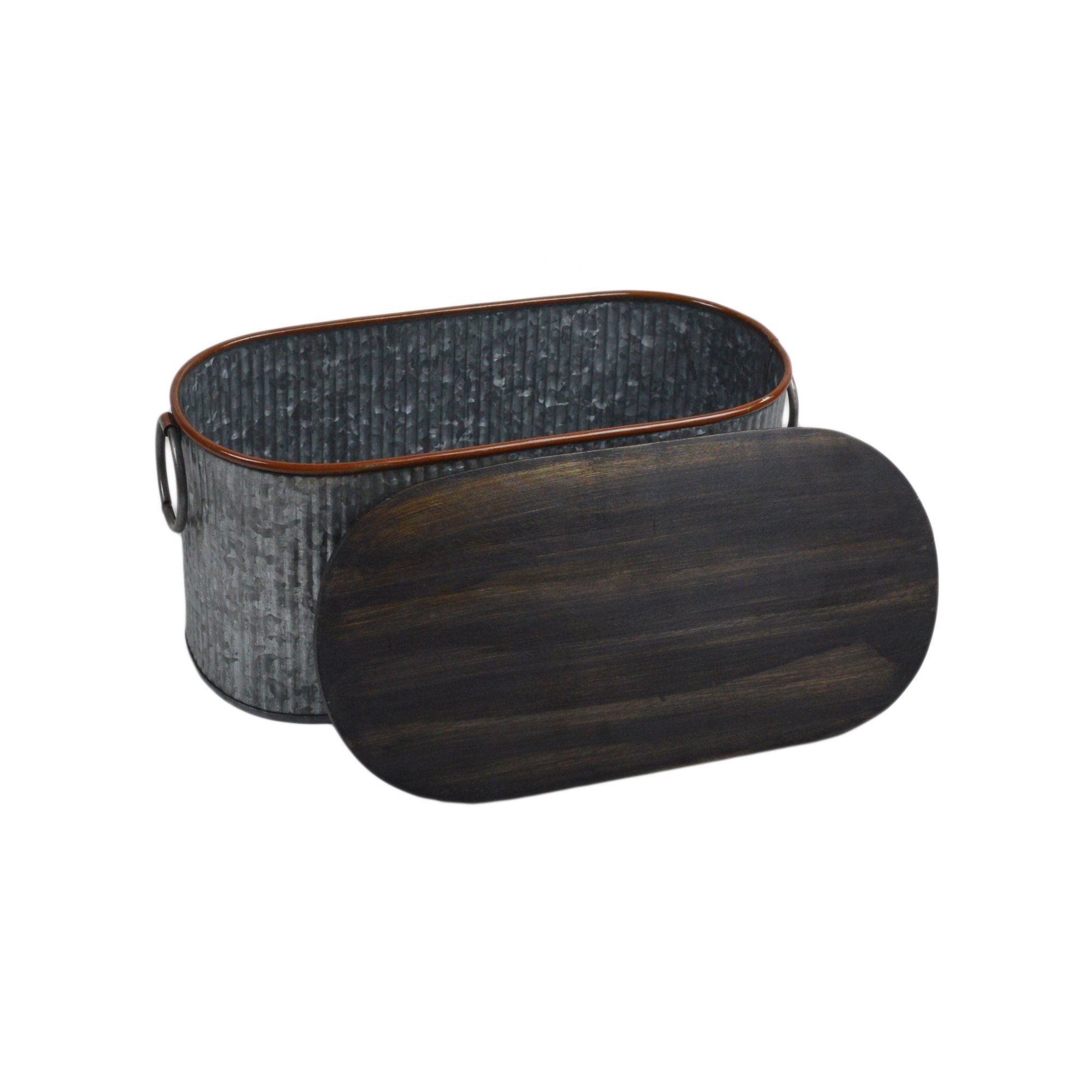 Top Six Unique Food Storage Basket With Galvanized Finishing Design Food Container For Home Decor Latest Design Galvanized Iron