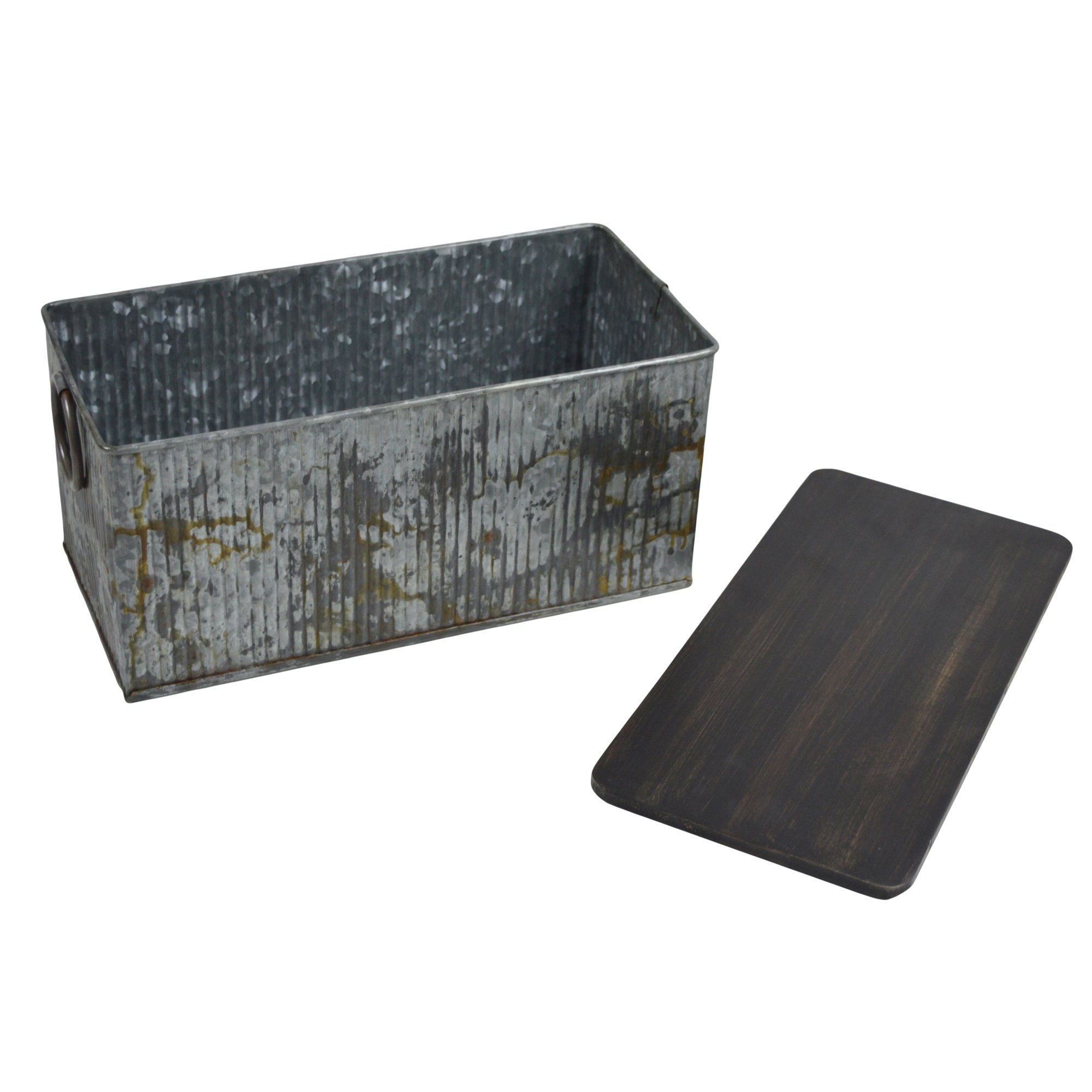 Top Six Unique Food Storage Basket With Galvanized Finishing Design Food Container For Home Decor Latest Design Galvanized Iron