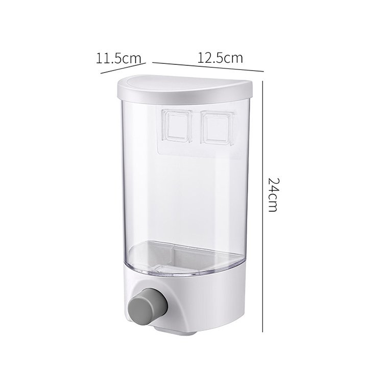 Cereal storage box Kitchen wall-mounted cereal storage jar Rice beans and beans sealed jar