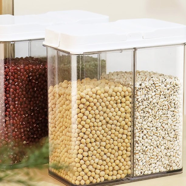 Divided Food Storage Containers with Lid