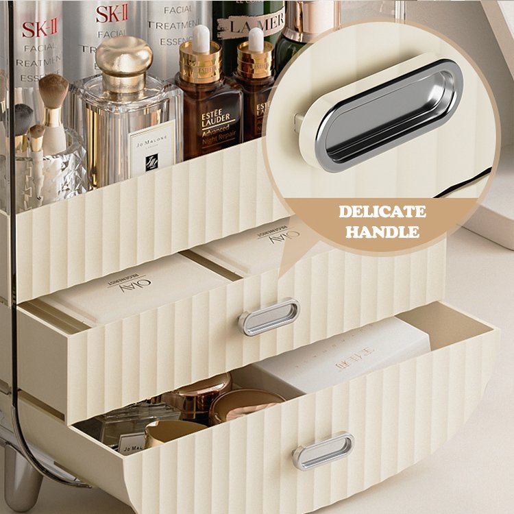 High quality cosmetics storage box Dresser desktop Organizer skincare storage rack Skin Care Dresser Organizer Rack