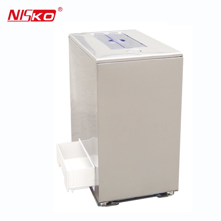 Multifunctional Rice Storage Container pull out Grain box 2 layers with cover Stainless Steel Food Container