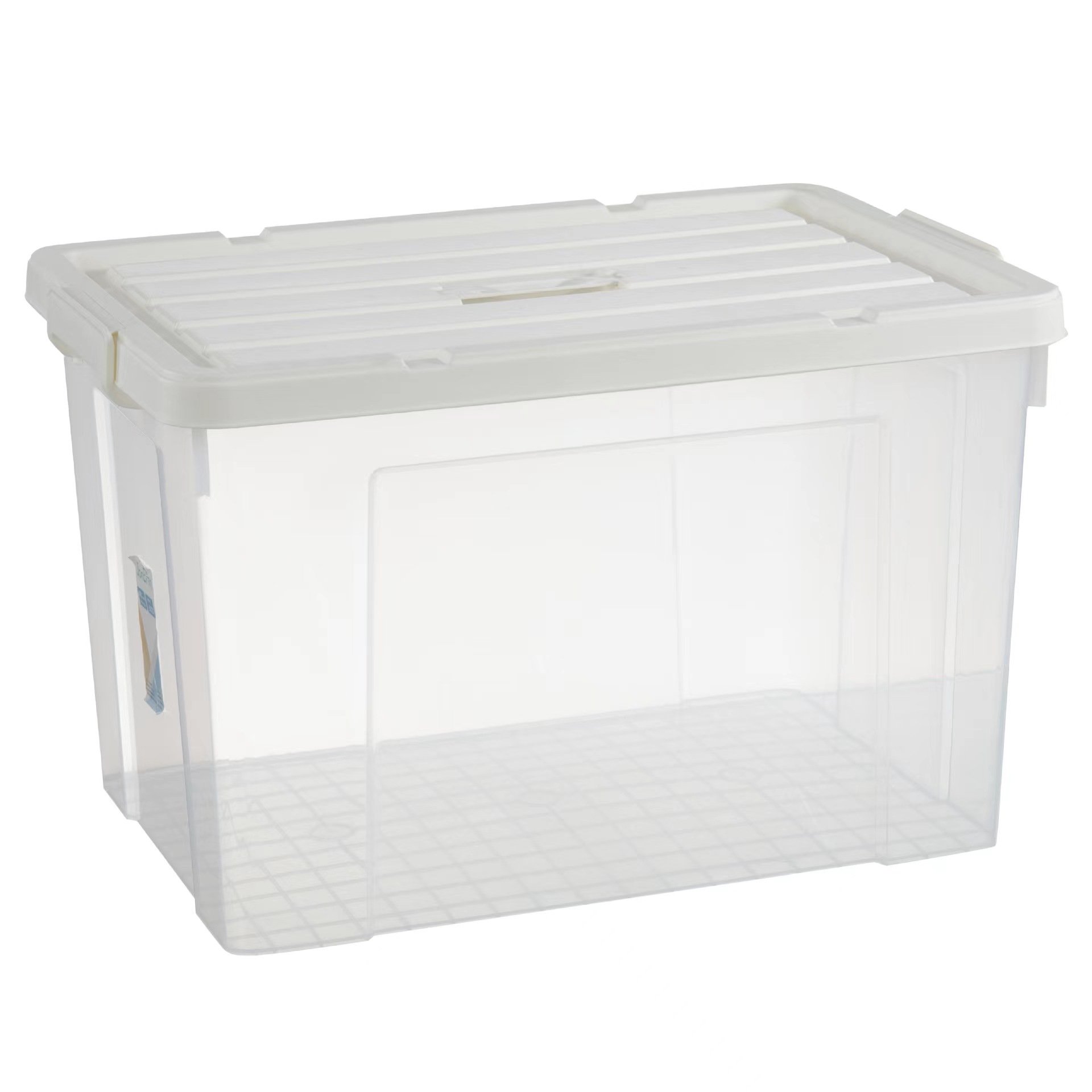 China Wholesale Christmas stackable plastic bins plastic organizer storage box & bins with lid customized logo box