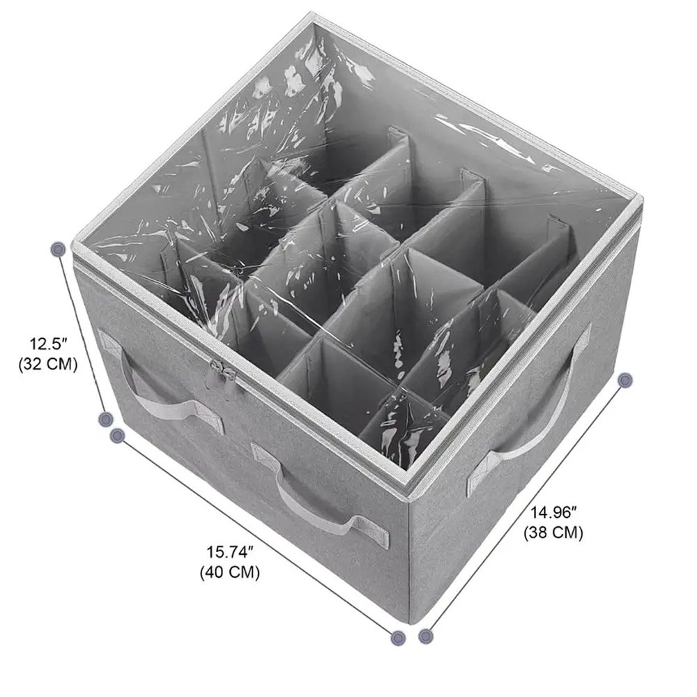 Competitive Price Home Organizer Storage Box Fabric Square Storage Boxes Shoe Organizer Storage Box