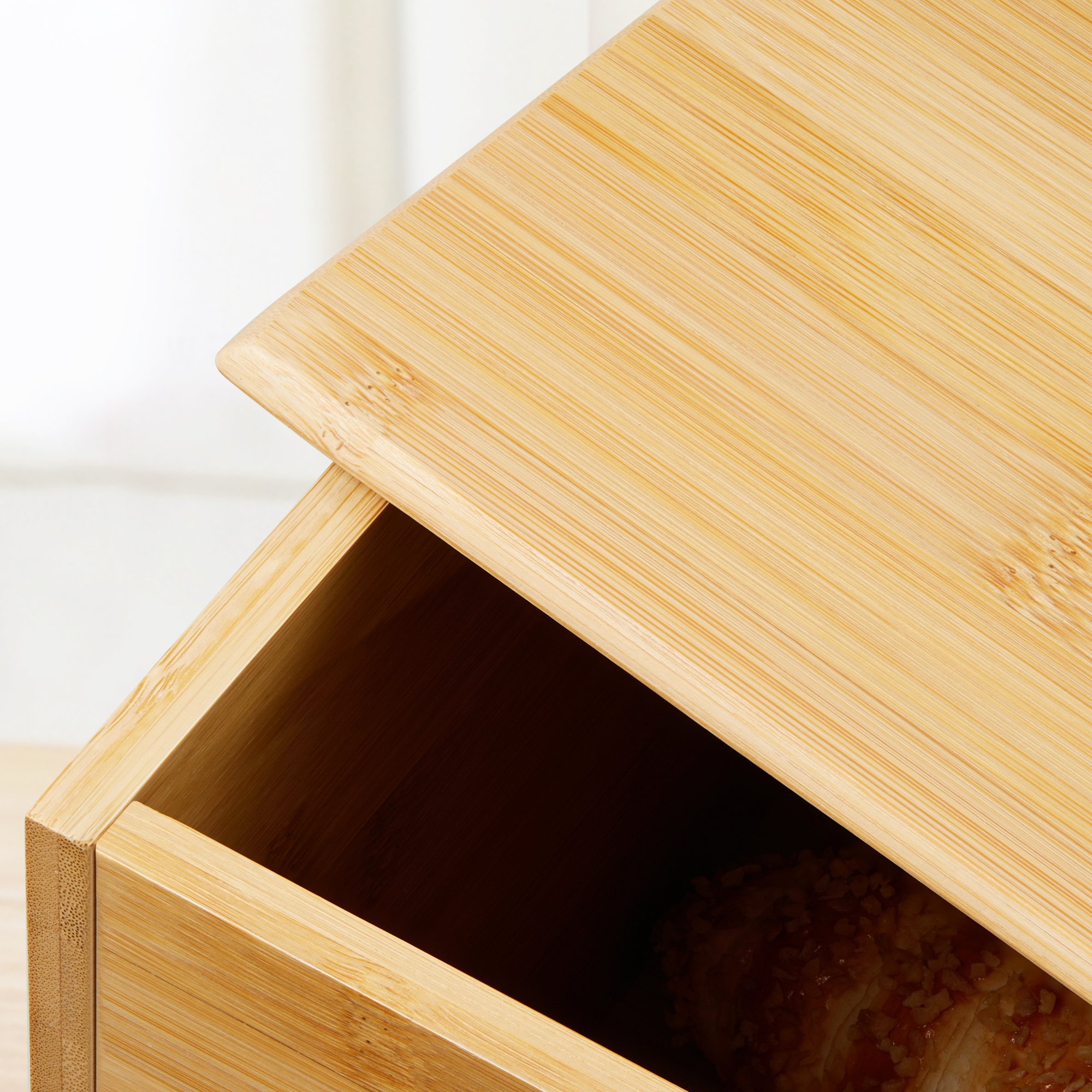 Kitchen pantry food storage organizer bread bin tea coffee sugar canister set loaf bread container storage container