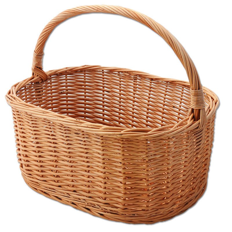 Price Good Rattan Basket Storage Go To The Picnic OEM Designs Acceptable Custom Handmade Vietnam Wholesale