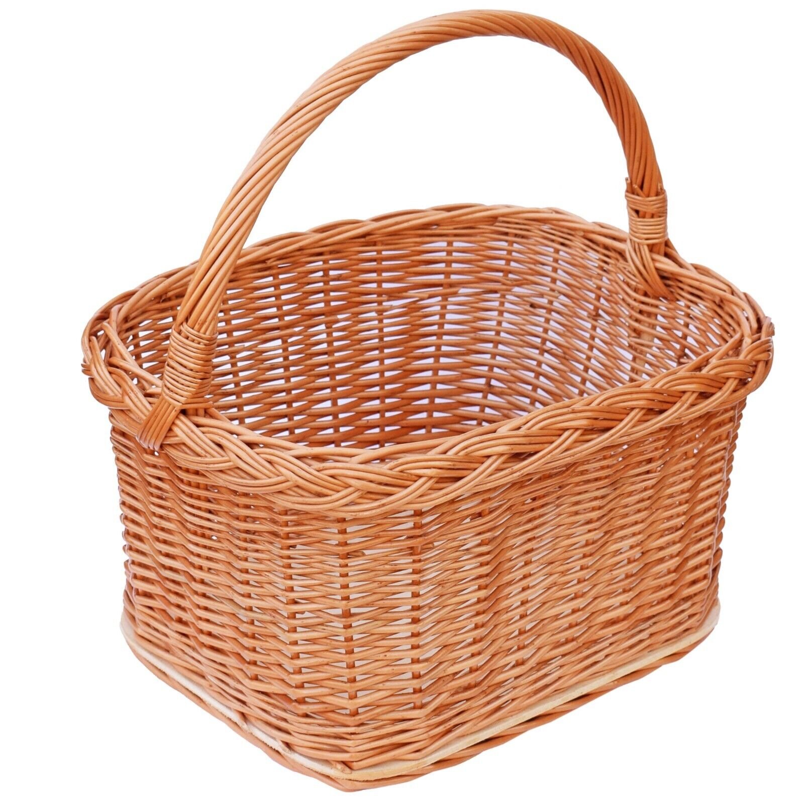 Price Good Rattan Basket Storage Go To The Picnic OEM Designs Acceptable Custom Handmade Vietnam Wholesale