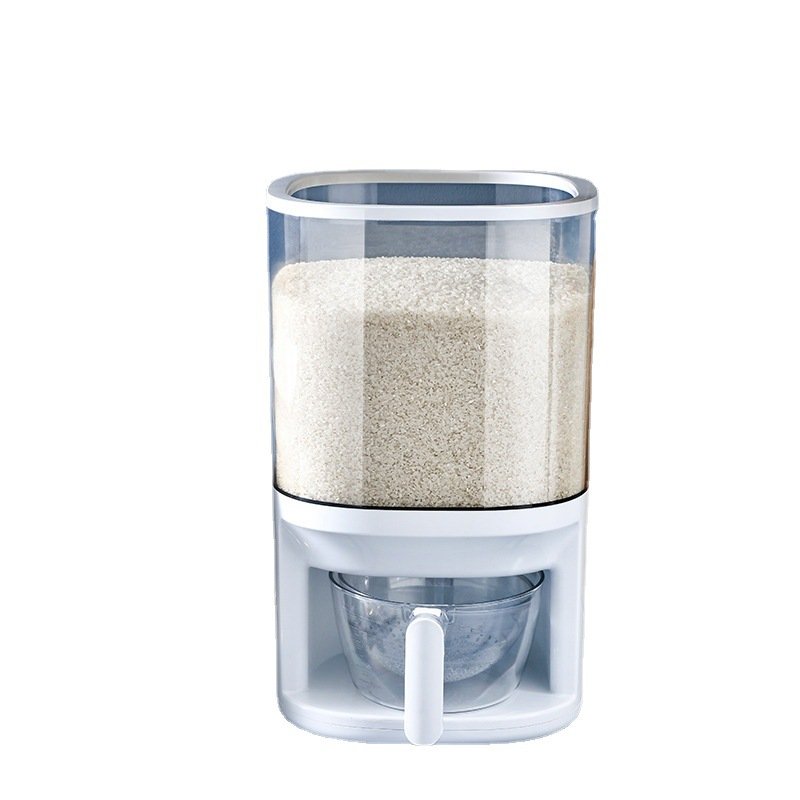 2022 INS Wholesale Rice Drum Large Capacity Household Grain Storage Box Sealed Transparent Rice Storage Box