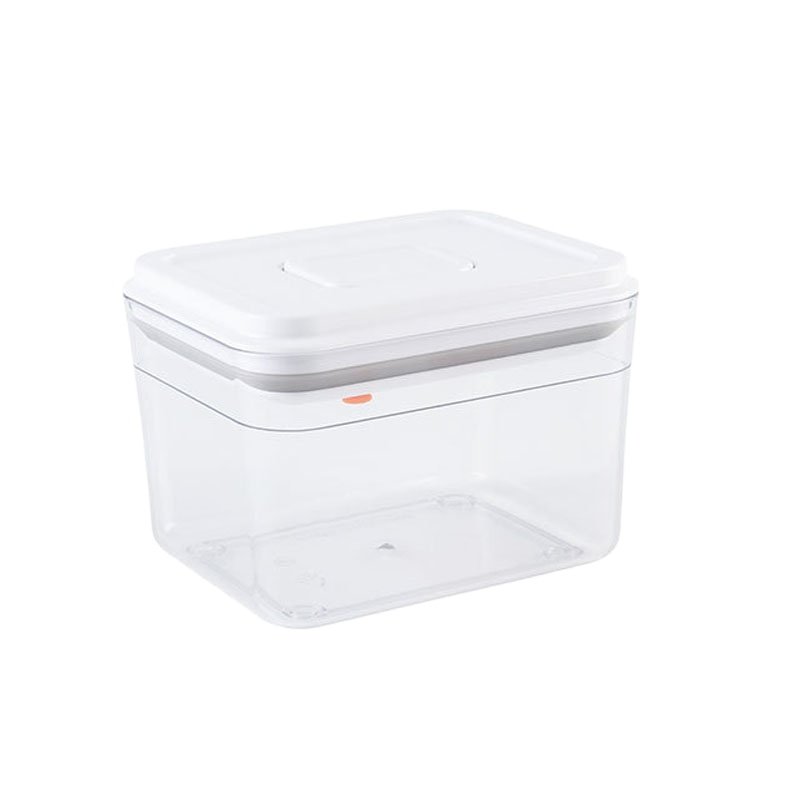 Kitchen Pantry Organizer sealed square Vacuum BPA Free push top Plastic Airtight Food Storage Boxes Containers Set With Lids