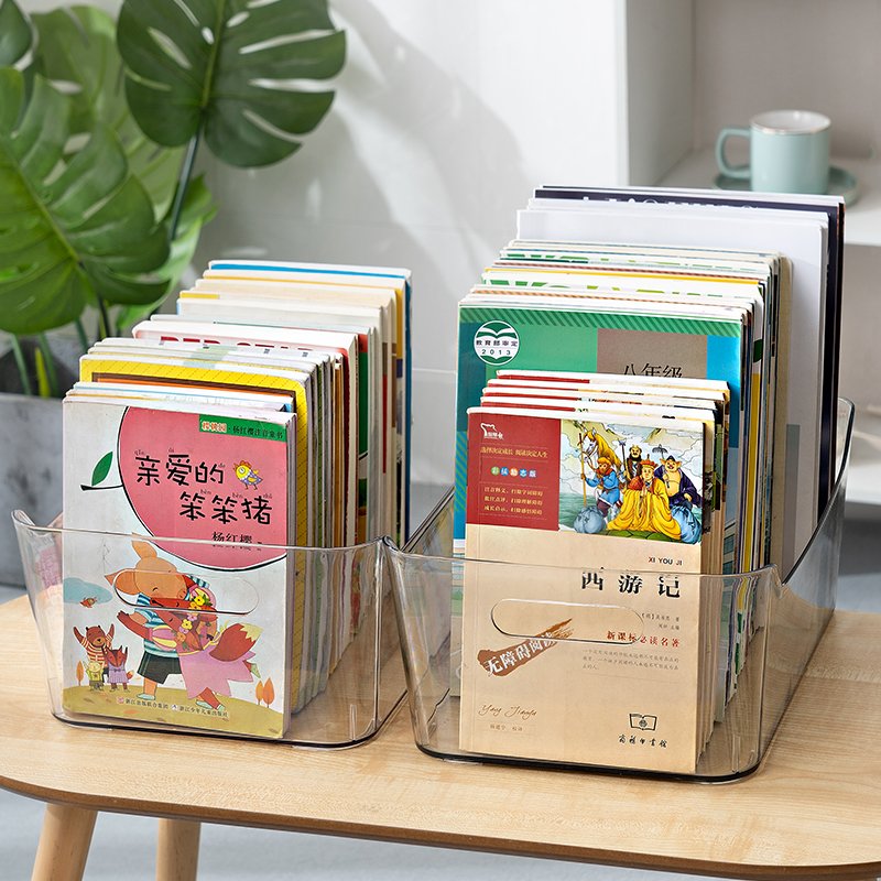 Plastic Storage Bins Multi-Use Organizer Bins BPA-Free Clear Refrigerator Organizer Bins Pantry Organization Fridge Organizer