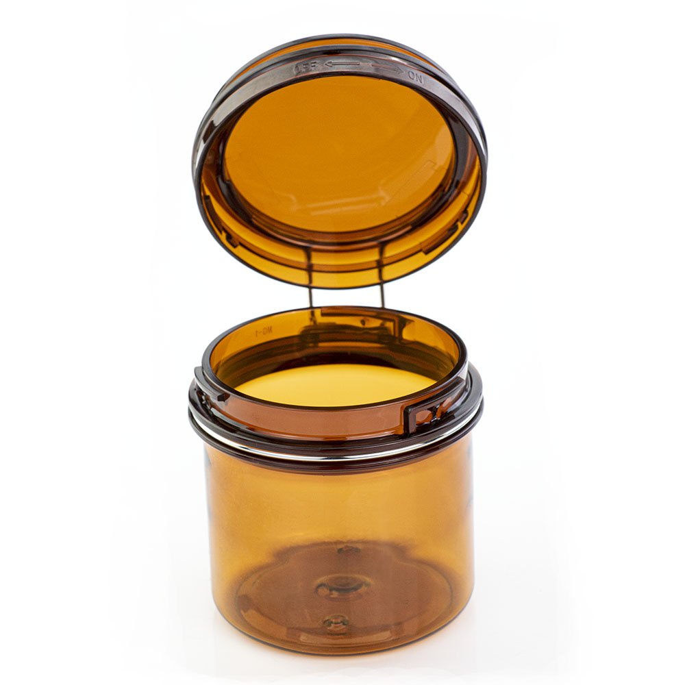 Wholesale customized Airtight Food Storage Containers Plastic Jars with Lids Plastic Jar for Serving coffee beans 80g