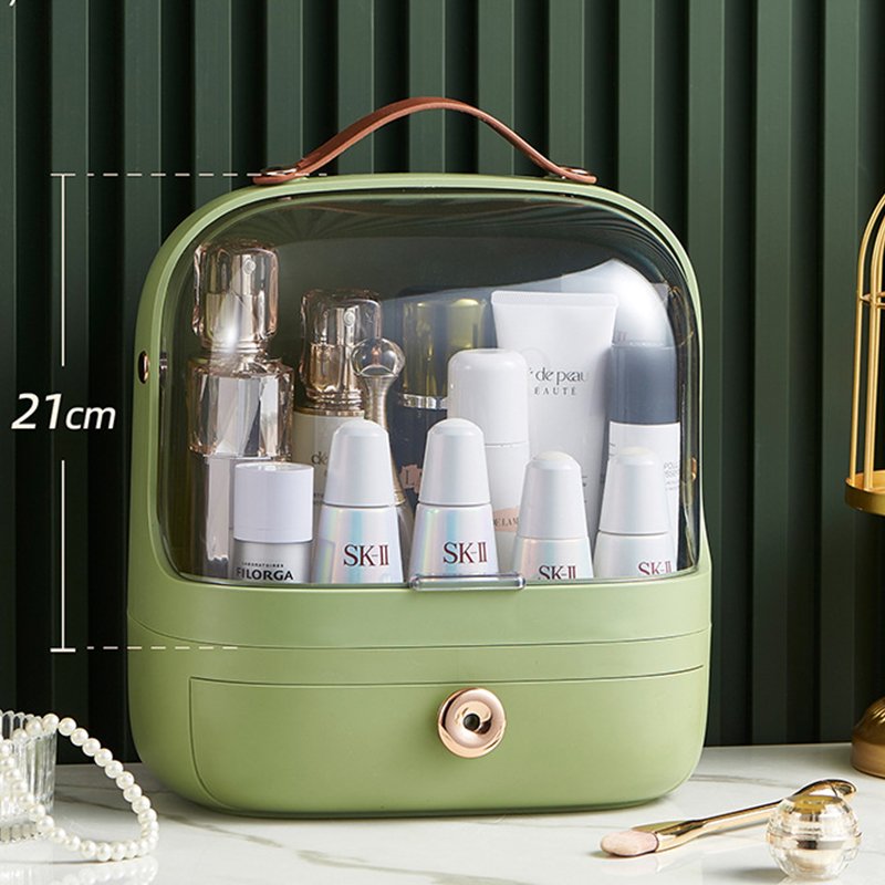 Simple fashion cosmetic storage box dresser desktop makeup brushes makeup brushes skincare finishing shelf
