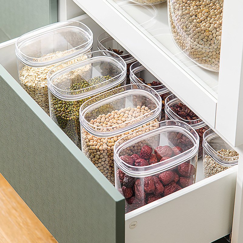 High Clear Kitchen Multifunctional Vaccuum Food Storage Airtight Food Storage Container