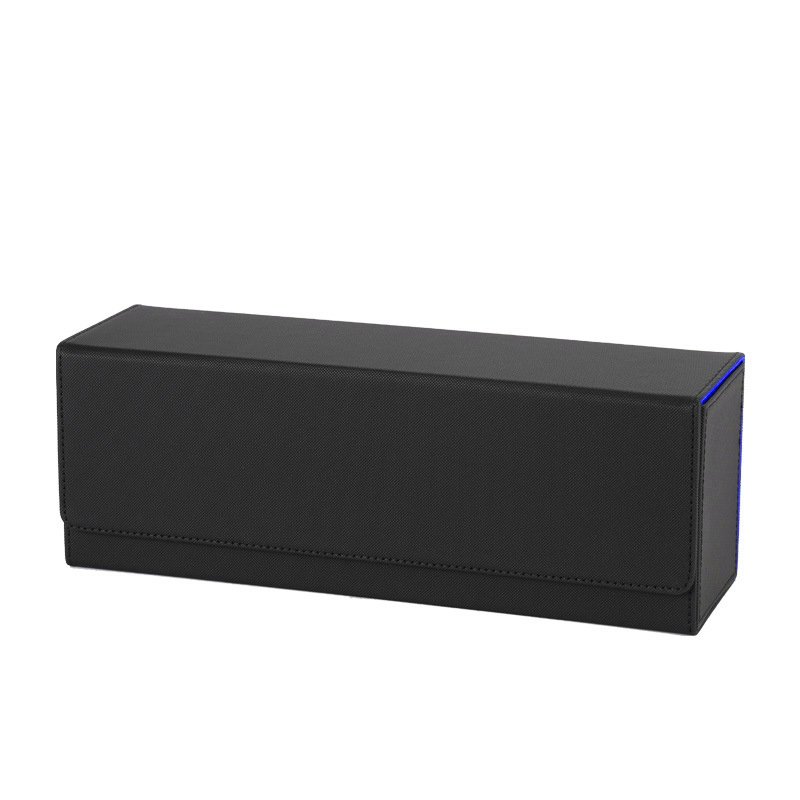 Strong Magnetic 400+ Card Organizer Magic Card Storage Box Trading Yugioh Tarot Playing Holder Flip PU Leather