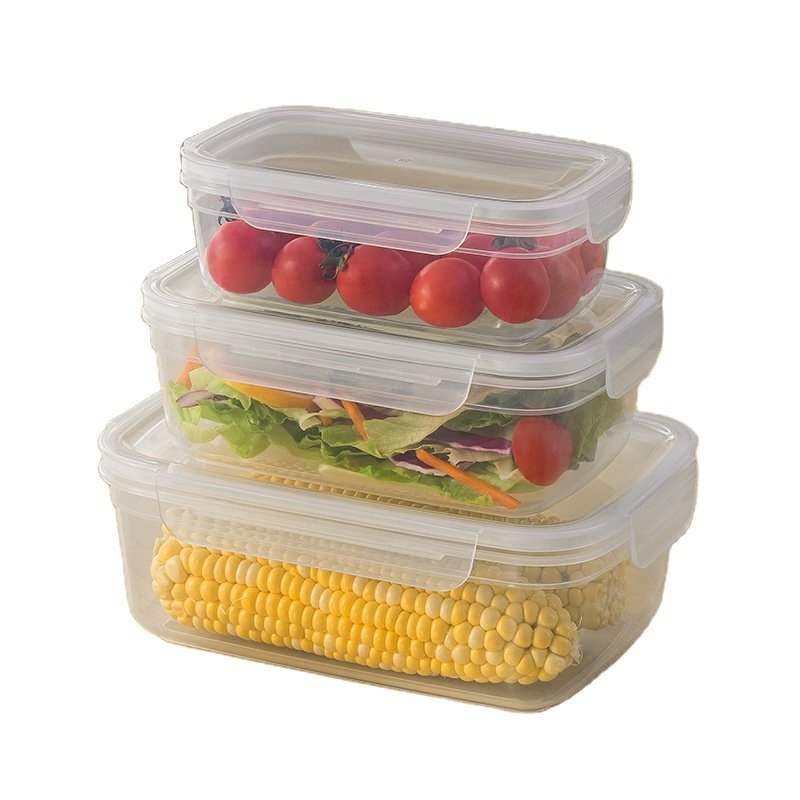 Refrigerator Storage box Containers with Lids Storage Containers for Food Fruit Airtight Leak-Proof for Kitchen
